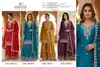 10093 A To D By Zorista Chinon Silk Readymade Suits Wholesale In India